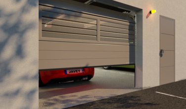 Porta di servizio per parcheggi